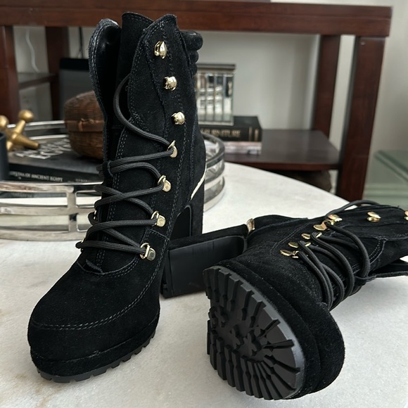 Dkny Shoes Dkny Lenni Lace Up Boots Poshmark